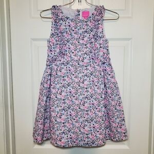 Lilly Pulitzer Amia Ditsy Floral Dress Sz 12
